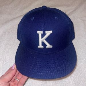 Kith fitted new era  blue size7 1/4